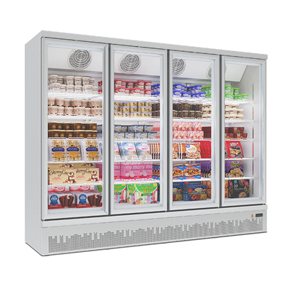 四门下置冷冻展示柜-速冻食品