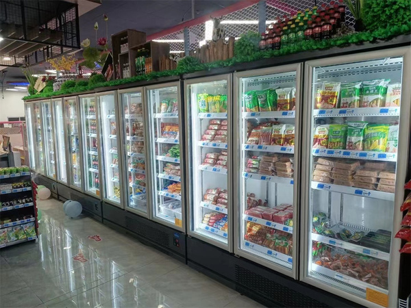 三门立式冷冻柜