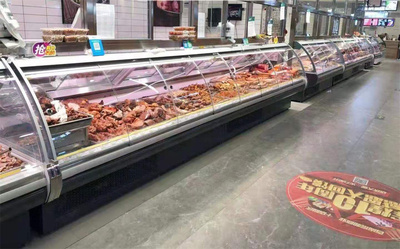 弧形熟食柜