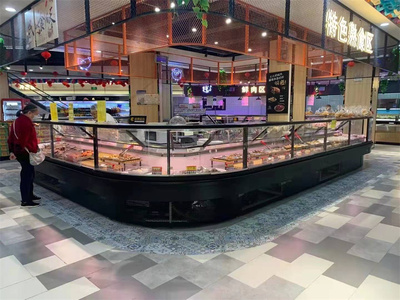 转角直面熟食柜